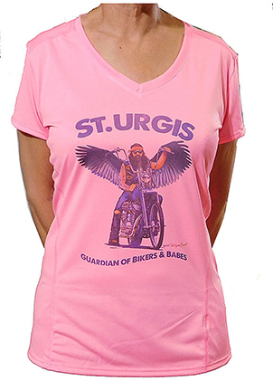 Lady's Hot Pink St Urgis T